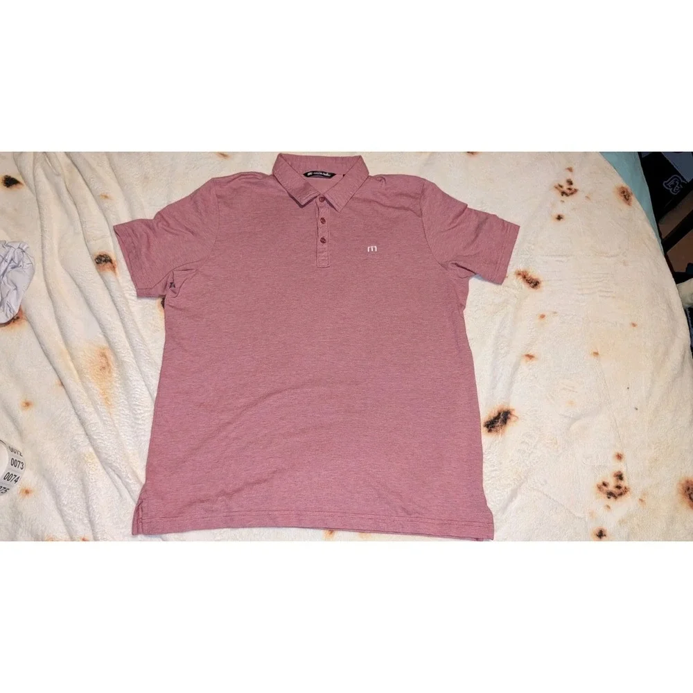Travis Matthews Polos Mens Size‎ XL Short Sleeve Lot Of 3